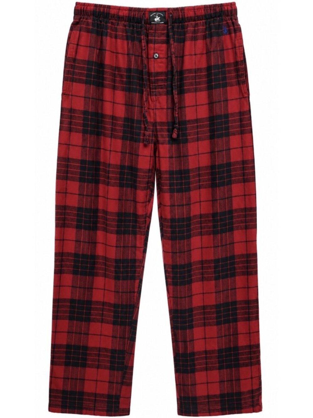 Polo Ralph Lauren Sleep Pants Mens Large Red Plaid Flannel Pajama Loungewear PJ